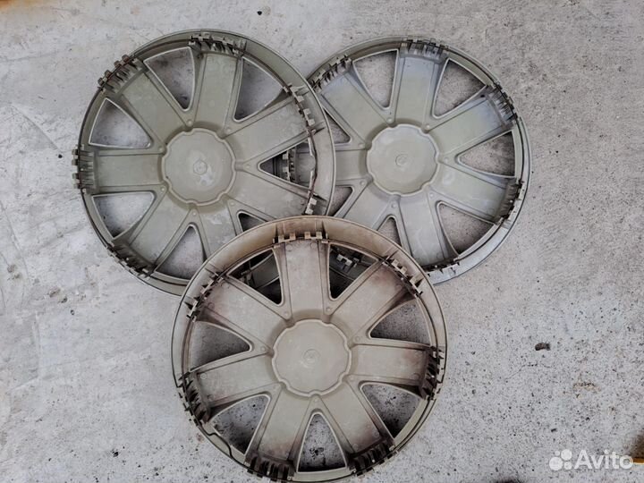 Колпаки R15 на daewoo gentra
