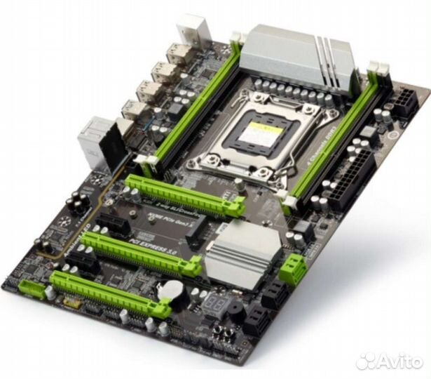 Материнская плата x79 с е-5 2640 и памятью 32гб