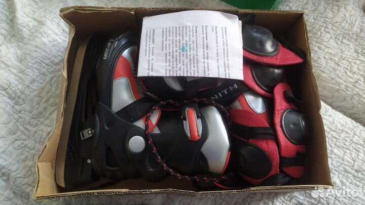 Коньки детские раздвижные