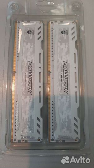 Модули памяти Crucial DDR4 2x8Gb 3200 mHz Kit