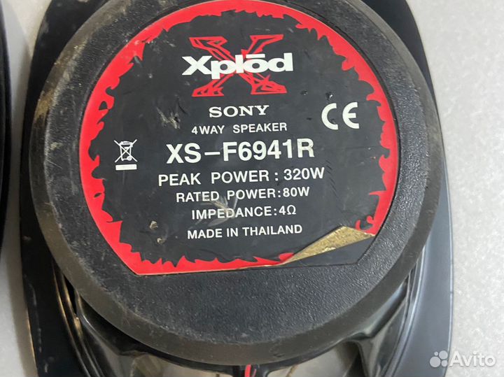 Колонки Sony 80w