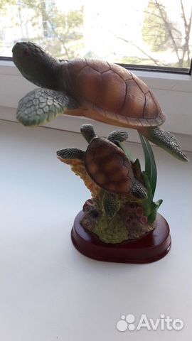 Статуэтка коллекционная черепаха euro collection