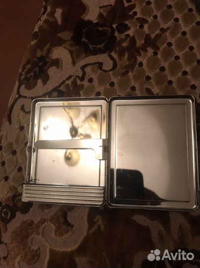 Портсигар СССР с зажигалкой внутри