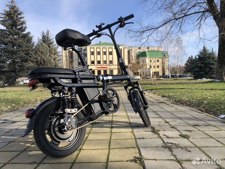 Мини Электро велосипед складной 350w