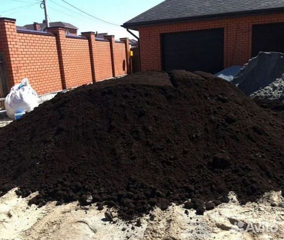 Чернозём в мешках и навалом