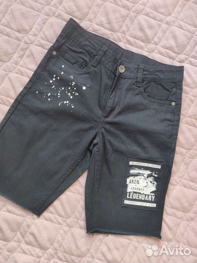 Шорты бриджи для мальчика, р.140, 146, 152