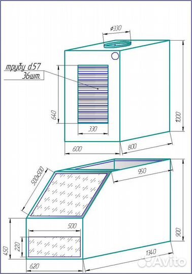 Промышленный котел квр-0,15