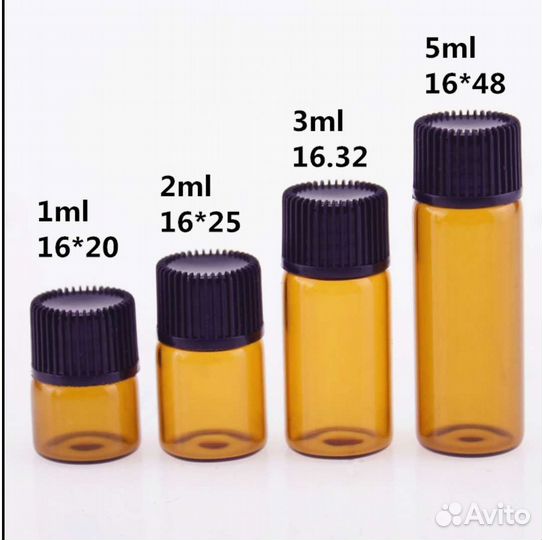 Бутыльки для эфирных масел (роллеры, капельницы)