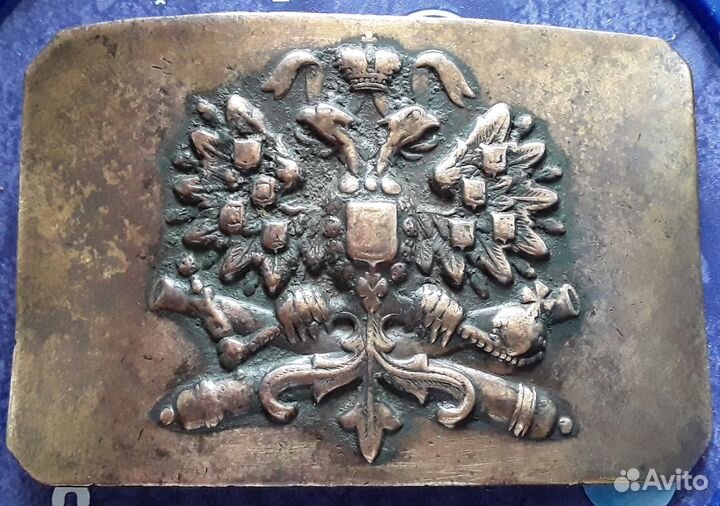 Бляха (пряжка) военная офицерская царских времен