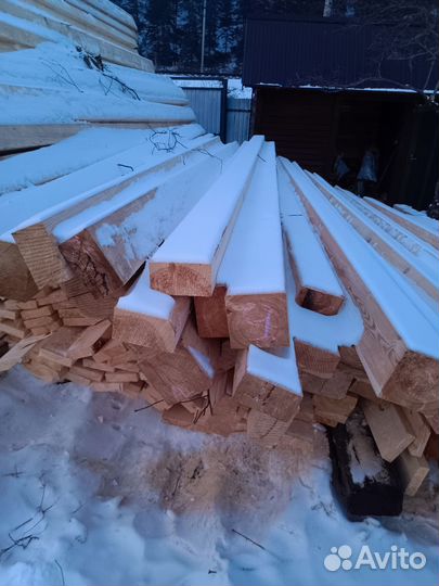 Брус 180х180 листвяк