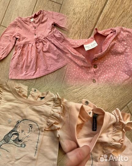 Одежда для девочки 62 68 74 hm next carters