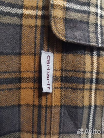 Рубашка фланелевая Carhartt, р-р 60