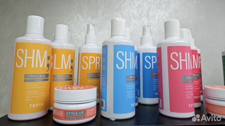 Tefia шампунь, бальзам, маска, спрей