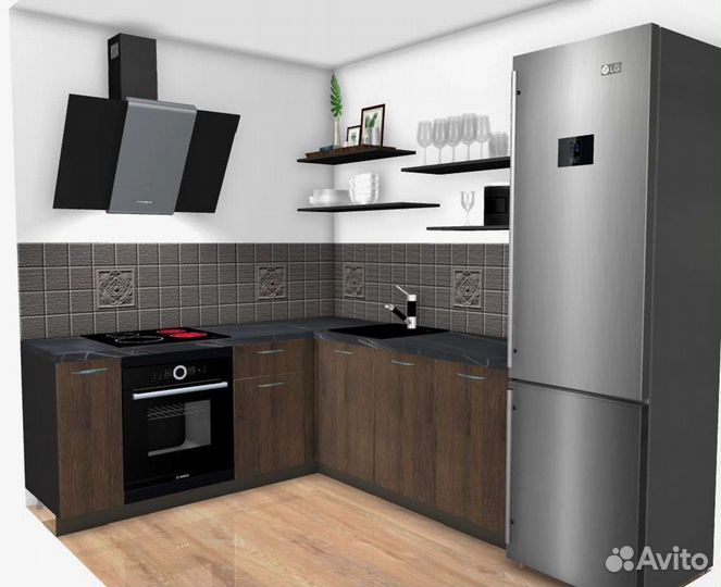 Кухни на заказ по размерам