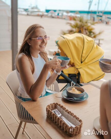 Коляска 2 в 1 adamex paolo eco