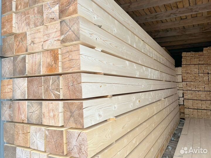 Доска обрезная 40х150х6000мм от производителя