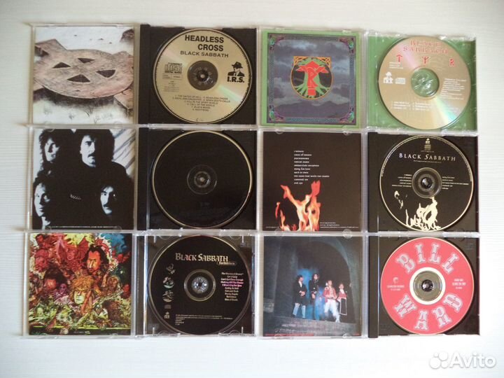 AC/DC, Black Sabbath на CD