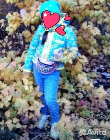 Куртка на девочку+снуд в подарок