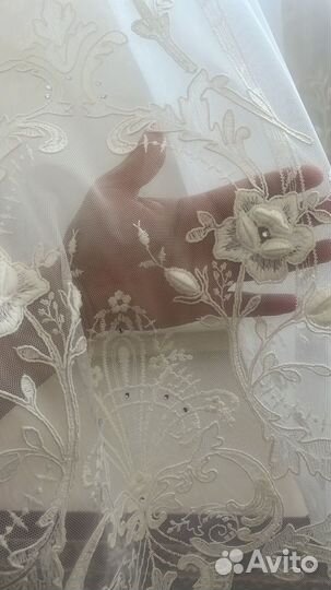 Тюль и накидка