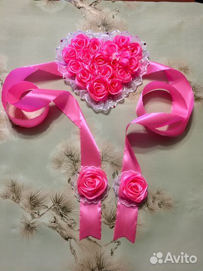 Банты на выписку ручной работы