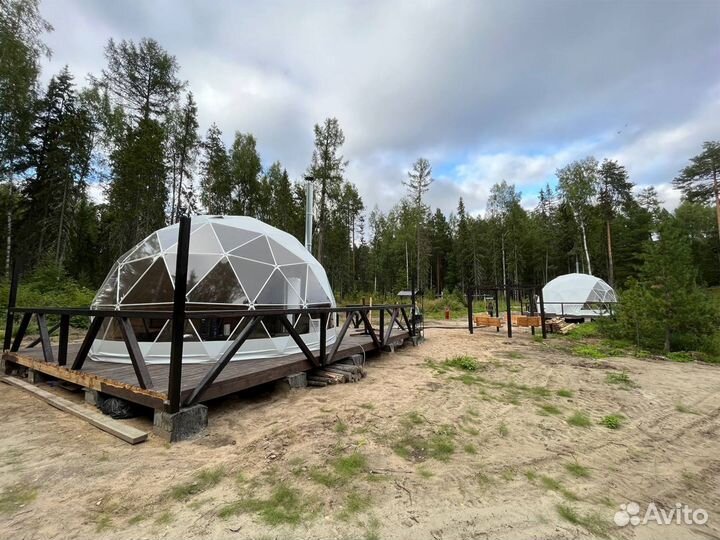 Геокупол Палатка Лето D6