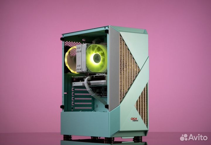 Игровой компьютер diablo471 RTX 2060 Super 8GB MSI ventus 2X OC б.у. Ryzen 5 5600 Evesky firerose F3