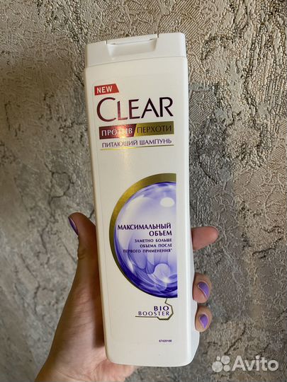 Шампунь clear 400мл