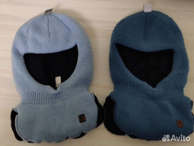 Шапка шлем для мальчика зима
