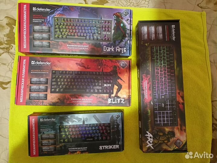 Механические клавиатуры,игровые,с подсветкой