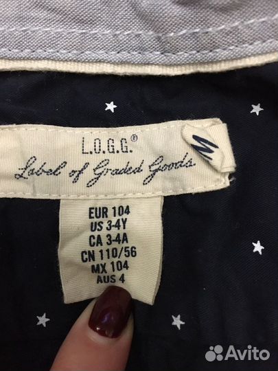 Рубашка Детская h&m 104