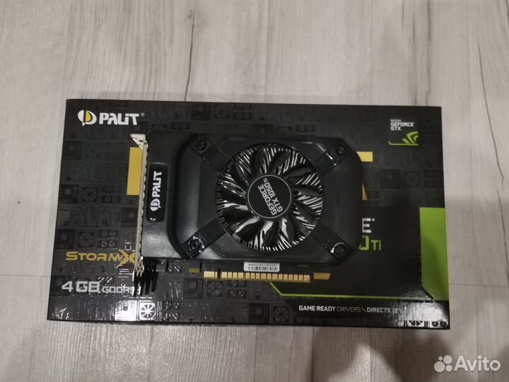 Видеокарта Nvidia Geforce GTX 1050 ti 4GB Palit