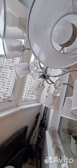 Люстра потолочная бу