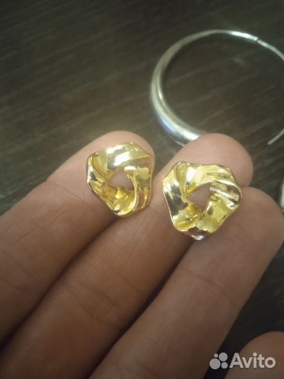 Серьги бижутерия