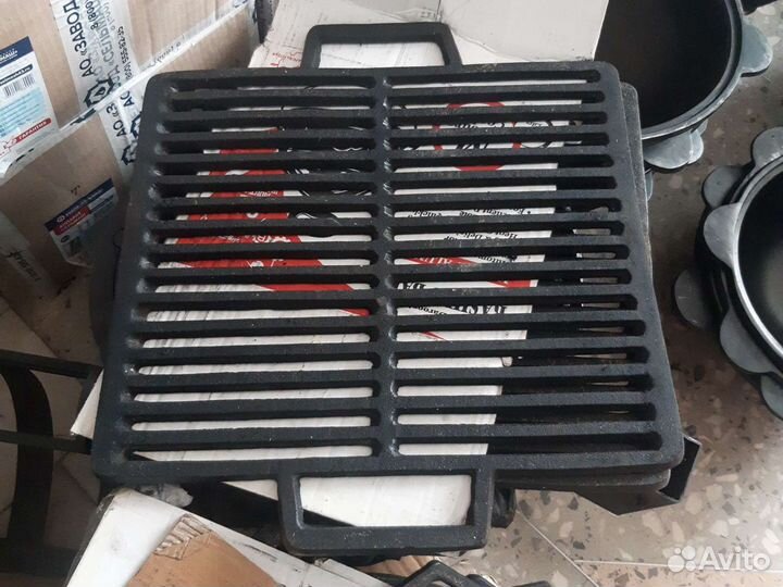 Чугунная решетка гриль