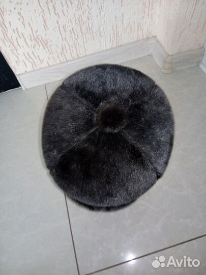 Меховая мужская кепка