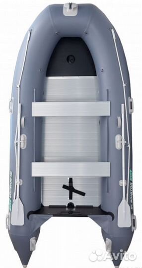 Надувная лодка gladiator C370AL серая
