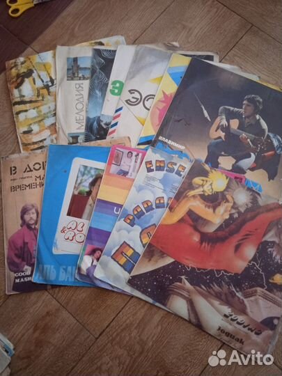 Виниловые пластинки СССР