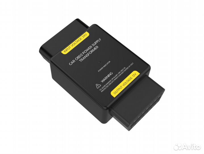 Преобразователь 24v – 12v OBD2