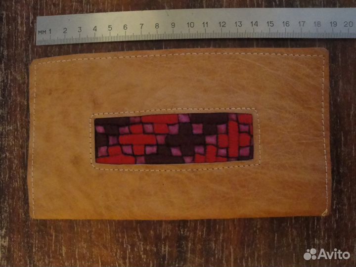 Бумажник кожаный