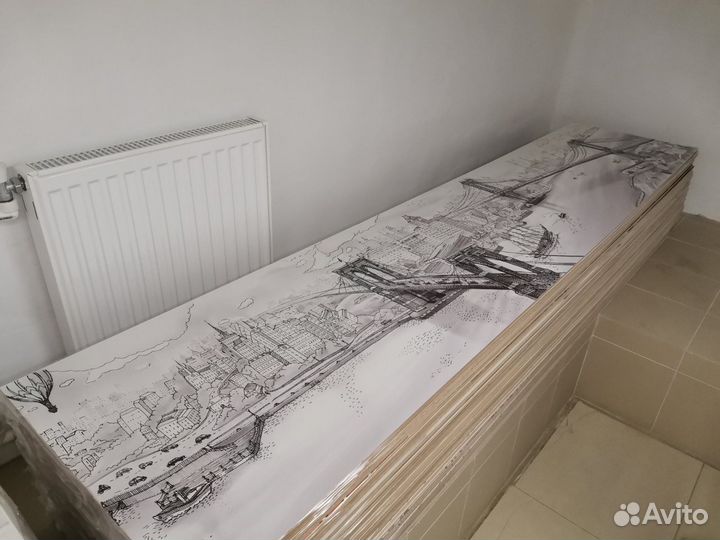 Фартук (скинали) мдф
