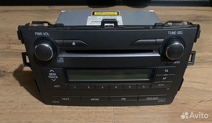 Магнитола Toyota Corolla E150