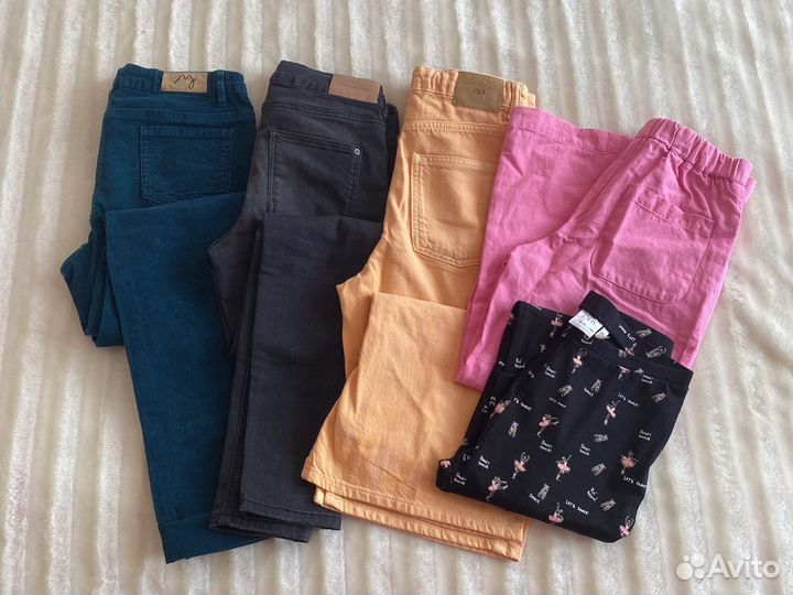 Одежда в идеальном состоянии zara для девочки 146