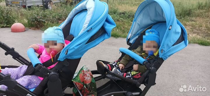 Коляска для двойни или погодок