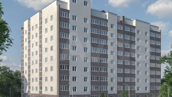 Квартира-студия, 33,1 м², 9/9 эт.