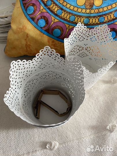 Кашпо металлическое