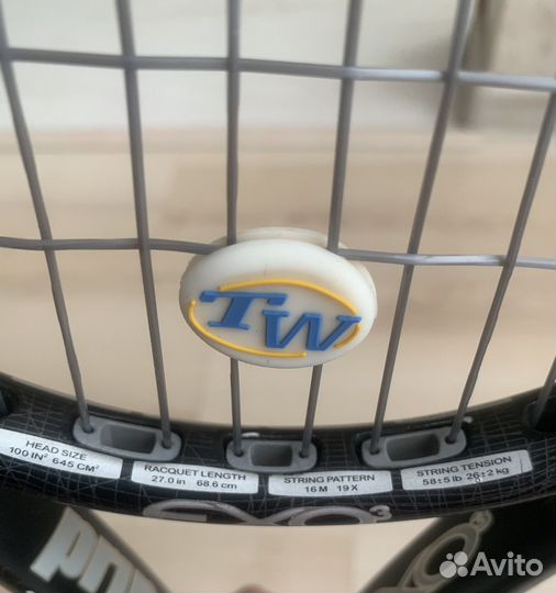 Теннисная Ракетка Prince Black Exo3