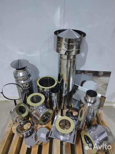 Дымоход 4 м Комплект Диаметр 200х300