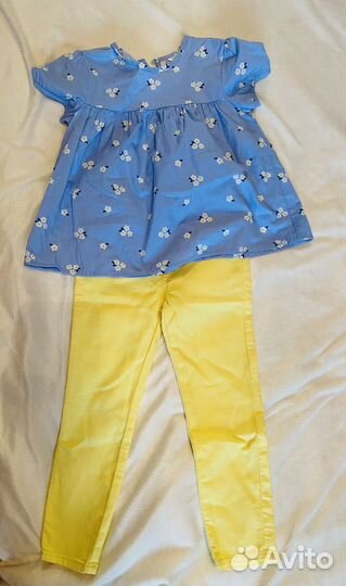 Вещи пакетом для девочки 2-5 лет