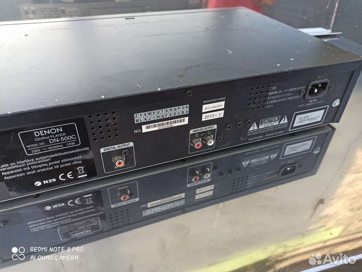 Cd проигрыватель denon professional DN-500C