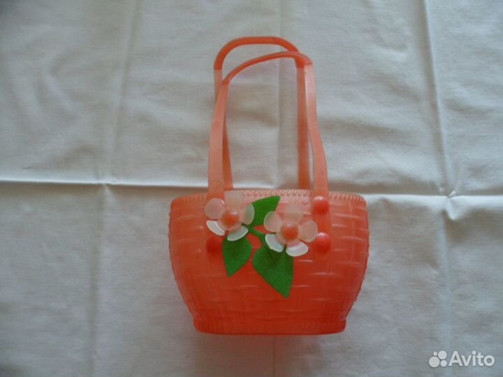 Игрушки (ванночка, пирамидка, корзинка) СССР